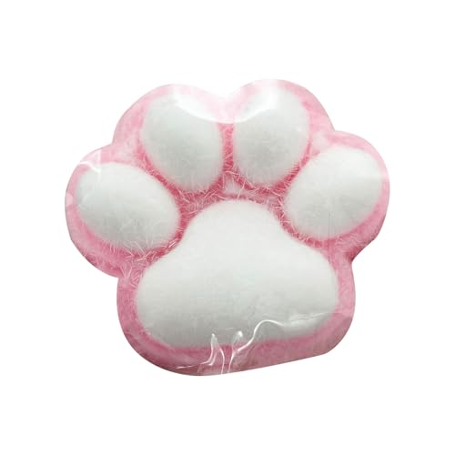 Cat Paw Squishy,Taba Squishy Paw, Katzenpfoten Squishy Toy, Cat Paw Anti Stress Ball, Taba Squishy Pfote Squeeze Toy zum Stressabbau, Antistress Sensory Fidget Toys für Kinder und Erwachsene (M) von Generic