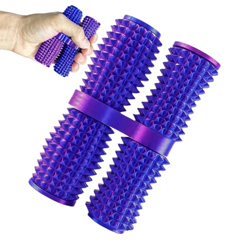 Stacheliger Fidget Roller | Rotierendes Stacheliges Anti-Stress Spielzeug Für Erwachsene - Wiederverwendbares Beruhigungsmassagegerät für Unterwegs Büro Zuhause Stacheliger Fidget Roller | Rotierendes Stacheliges Anti-Stress Spielzeug Für Erwachsene - Wiederverwendbares Beruhigungsmassagegerät für Unterwegs Büro Zuhause von Generisch