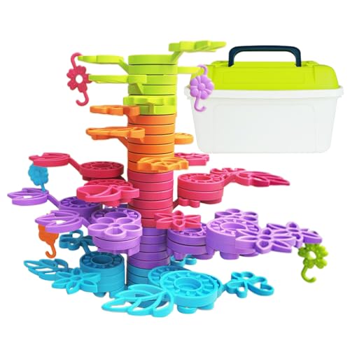 Stapelbare Spielzeuge,Stapelbare Bausteine | STEM Aktivitäten Für Kinder Mädchen Ab 3 Jahre | Kindergarten Vorschule Geburtstag Weihnachten Geschenk Stapelbare Spielzeuge,Stapelbare Bausteine | STEM Aktivitäten Für Kinder Mädchen Ab 3 Jahre | Kindergarten Vorschule Geburtstag Weihnachten Geschenk von Generisch