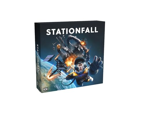 Stationfall – Spannendes Sci-Fi Brettspiel mit Verrat & Chaos, Strategiespiel für 1–9 Spieler, Deduktionsspiel mit einzigartigen Charakteren von Generisch