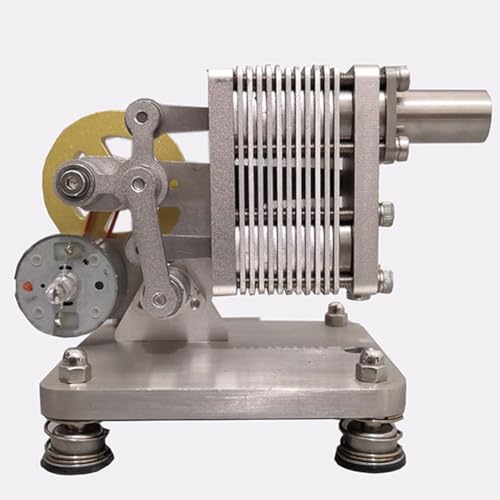 Stirling Engine Motor Modell 3800-4200 RPM Simulation Dynamic Engine - Pädagogische Metall Mechanische Montage für wissenschaftliche Experimente von Generisch