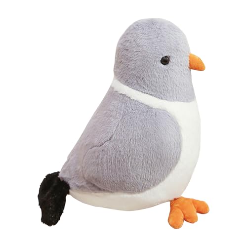 Stofftier Taube - Flauschig Weicher Vogel Plüsch - Herzöffnendes Schlafkissen Für Kinder Mädchen Geburtstagsgeschenk Freund Kollege Stofftier Taube - Flauschig Weicher Vogel Plüsch - Herzöffnendes Schlafkissen Für Kinder Mädchen Geburtstagsgeschenk Freund Kollege von Generisch