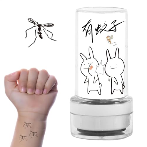 Streich Slap Fly Stempel, Dead Fly Stempel, Realistische Neuheit Fliegenstempel, Mehrzweck-Witzspielzeug für Familienversammlungen, Freunde und andere Gelegenheiten von Generisch