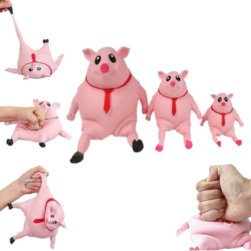 Stress Schwein Stress Spielzeug, Piggy Squeeze Toy, Antistress Spielzeug,Anti Stress Schwein,antistressball Erwachsene,Stress Spielzeug,Pig,stressabbau Erwachsene,Schwein,Anti Stress Geschenke, von Generisch