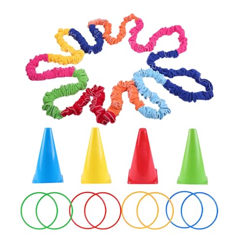 Stretchy Group Activity Band - Elastizitätswiderstandseil für das Spiel im Freien, Koordinationstraining | Dauerhafte kooperative Übungsband mit markiertem Eimer für Kinder Erwachsene Klassenzimmer Ga Stretchy Group Activity Band - Elastizitätswiderstandseil für das Spiel im Freien, Koordinationstraining | Dauerhafte kooperative Übungsband mit markiertem Eimer für Kinder Erwachsene Klassenzimmer Ga von Generisch