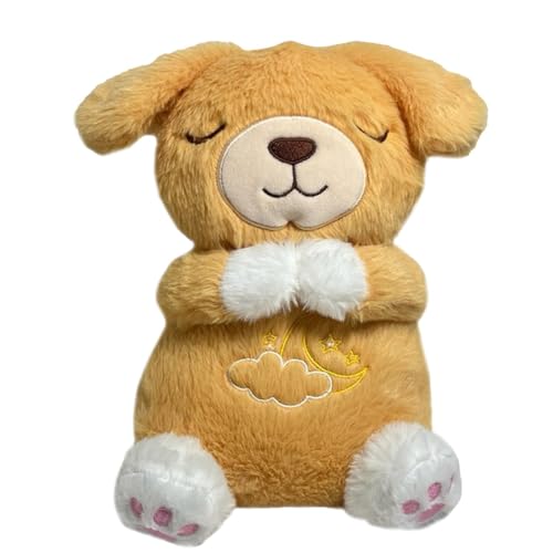 Stuffed Animals Toy with Sound, Plush Toy with Lights, Breathing Motion Plush Toy, Four Gear Adjustment Toy, Portable Plush Toy, Stuffed Toy for Boys, Animal Plush with Sound for Boys and Girls von Generisch