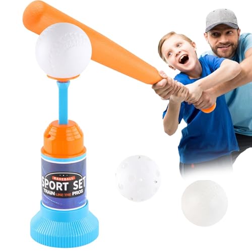 T Ball Set Toys Kids - Sportspielzeugspiel mit 3 Bällen, Teesball -Schlag interessante T -Shirts Pitching Machine, Autos Launcher, Outdoor Outdoor Outside Sportbälle setzt Geschenke für 3 -jährige Jun T Ball Set Toys Kids - Sportspielzeugspiel mit 3 Bällen, Teesball -Schlag interessante T -Shirts Pitching Machine, Autos Launcher, Outdoor Outdoor Outside Sportbälle setzt Geschenke für 3 -jährige Jun von Generisch