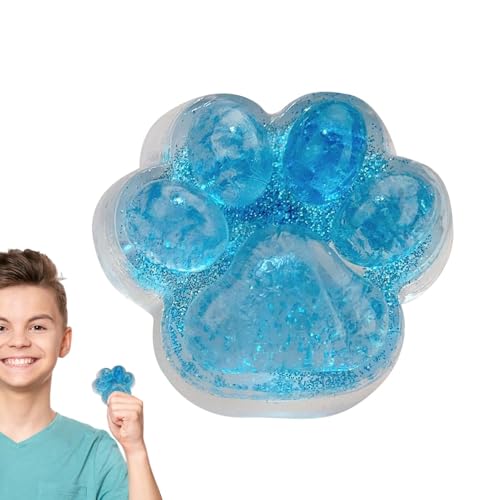 Taba Squishy Big Cat Paw, Slow Rebound Riesige Katzenpfotenform, sensorisches Spielzeug – handgefertigtes Silikon-Stressabbauspielzeug, Quetschspielzeug, Fidget-Spielzeug für Kinder, Männer und Frauen von Generisch