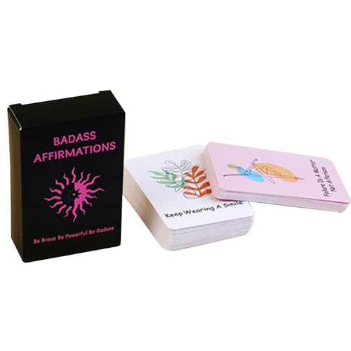 Tägliche Affirmationskarten Für Frauen - Affirmationskarten | 60 Stück Jeden Tag inspirierende Affirmationen Für Frauen | Zitieren Sie Autoprodukte -Spirituelle Pflege Für Die Arbeit Für Die Arbeit Tägliche Affirmationskarten Für Frauen - Affirmationskarten | 60 Stück Jeden Tag inspirierende Affirmationen Für Frauen | Zitieren Sie Autoprodukte -Spirituelle Pflege Für Die Arbeit Für Die Arbeit von Generisch