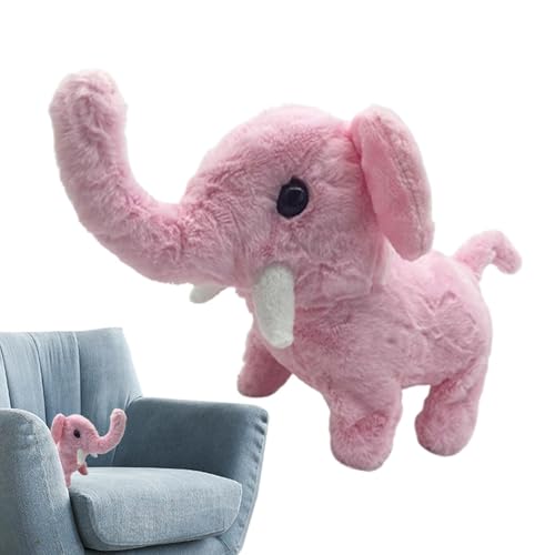 Talking Elephant Toy, Cute Electric Elephant, Plush Elephant Toy, Battery Powered Elephant, Activity Toy Elephant, Sensory Development Toy, Interactive Plush Toy, Talking Animal Toy, Cute Toy Elephant von Generisch