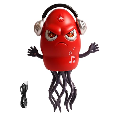 Tanzender Oktopus Baby Spielzeug,Wiggelnder Hindernissensor Tintenfisch | Wiederaufladbares Oktamusik Spielzeug Mit Licht Für Kinder Geburtstag Weihnachten Krabbelspielzeug Babybett Bauchzeit Tanzender Oktopus Baby Spielzeug,Wiggelnder Hindernissensor Tintenfisch | Wiederaufladbares Oktamusik Spielzeug Mit Licht Für Kinder Geburtstag Weihnachten Krabbelspielzeug Babybett Bauchzeit von Generisch