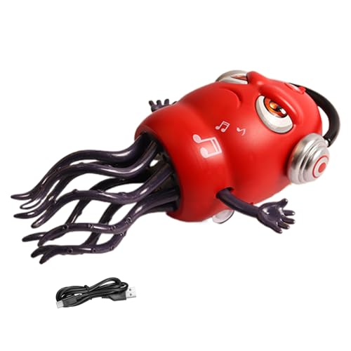 Tanzender Oktopus Baby Spielzeug - Wiggelnder Hindernissensor Tintenfisch - Wiederaufladbares Oktamusik Spielzeug Mit Licht Für Kinder Geburtstag Weihnachten Krabbelspielzeug Babybett Bauchzeit Tanzender Oktopus Baby Spielzeug - Wiggelnder Hindernissensor Tintenfisch - Wiederaufladbares Oktamusik Spielzeug Mit Licht Für Kinder Geburtstag Weihnachten Krabbelspielzeug Babybett Bauchzeit von Generisch