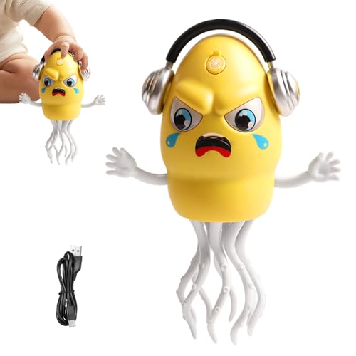 Tanzender Oktopus Baby Spielzeug | Wiggelnder Hindernissensor Tintenfisch | Wiederaufladbares Oktamusik Spielzeug Mit Licht Für Kinder Geburtstag Weihnachten Krabbelspielzeug Babybett Bauchzeit Tanzender Oktopus Baby Spielzeug | Wiggelnder Hindernissensor Tintenfisch | Wiederaufladbares Oktamusik Spielzeug Mit Licht Für Kinder Geburtstag Weihnachten Krabbelspielzeug Babybett Bauchzeit von Generisch