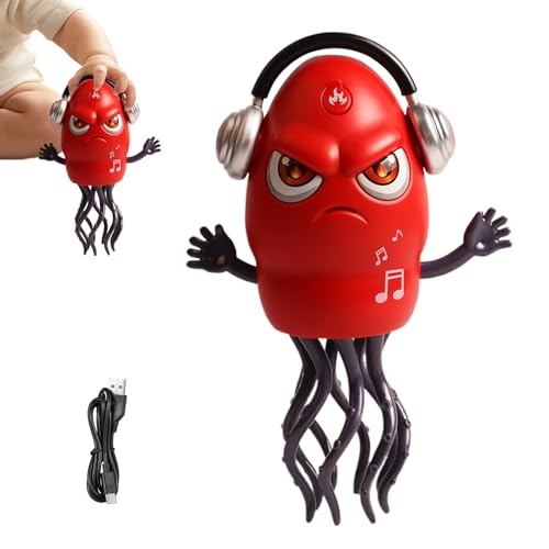 Tanzender Oktopus Baby Spielzeug | Wiggelnder Hindernissensor Tintenfisch | Wiederaufladbares Oktamusik Spielzeug Mit Licht Für Kinder Geburtstag Weihnachten Krabbelspielzeug Babybett Bauchzeit Tanzender Oktopus Baby Spielzeug | Wiggelnder Hindernissensor Tintenfisch | Wiederaufladbares Oktamusik Spielzeug Mit Licht Für Kinder Geburtstag Weihnachten Krabbelspielzeug Babybett Bauchzeit von Generisch