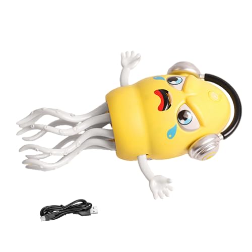 Tanzender Tintenfisch, Wiggelnder Hindernissensor Tintenfisch, Wiederaufladbares Oktamusik Spielzeug Mit Licht Für Kinder Geburtstag Weihnachten Krabbelspielzeug Babybett Bauchzeit Tanzender Tintenfisch, Wiggelnder Hindernissensor Tintenfisch, Wiederaufladbares Oktamusik Spielzeug Mit Licht Für Kinder Geburtstag Weihnachten Krabbelspielzeug Babybett Bauchzeit von Generisch