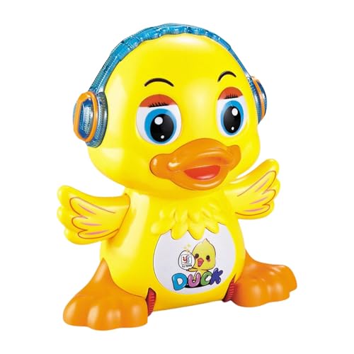 Tanzendes Entenspielzeug,Tanzende Ente - LED-Musikalisches Lernspielzeug für Vorschulkinder - Hip-Hop Swing Duck Kinderspielzeug, elektrisch tanzendes Kleinkind-Weihnachtsgeburtstagsspielzeug für und von Generisch