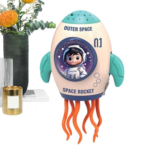 Tanzspielzeug - singen Tanz Rocket Toy für Kinder Party Holiday Family Fun | ABS with Music Light Projector Doll, Interactive Entertainment Geschenk für Mädchen Indoor Festival Tisch Heimspiel Tanzspielzeug - singen Tanz Rocket Toy für Kinder Party Holiday Family Fun | ABS with Music Light Projector Doll, Interactive Entertainment Geschenk für Mädchen Indoor Festival Tisch Heimspiel von Generisch