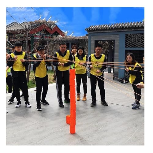 Team Building Block Tower Game - No-Assembly Leadership Development Kit for Indoor and Outdoor Activities Team Building Block Tower Game - No-Assembly Leadership Development Kit for Indoor and Outdoor Activities von Generisch