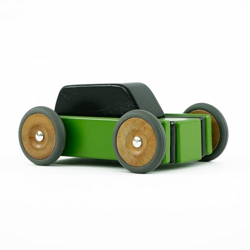 Tegu Compact Car Hatch Grün 15-teilig Magnetische Holzbausteine Holzset Holzspielzeug Holzauto Bausteine für Kinder Tegu Compact Car Hatch Grün 15-teilig Magnetische Holzbausteine Holzset Holzspielzeug Holzauto Bausteine für Kinder von Generisch