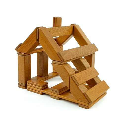 Tegu Magnetisches Entdeckerset Mahogany 40-teilig Magnetische Holzbausteine Holzset Holzspielzeug Bausteine für Kinder Tegu Magnetisches Entdeckerset Mahogany 40-teilig Magnetische Holzbausteine Holzset Holzspielzeug Bausteine für Kinder von Generisch