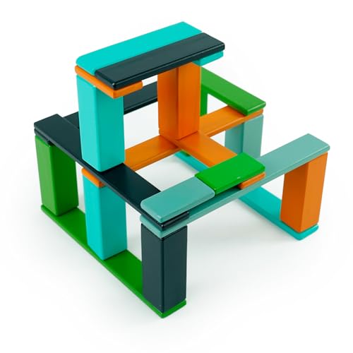 Tegu Magnetisches Entdeckerset Nelson Blau 22-teilig Magnetische Holzbausteine Holzset Holzspielzeug Bausteine für Kinder Tegu Magnetisches Entdeckerset Nelson Blau 22-teilig Magnetische Holzbausteine Holzset Holzspielzeug Bausteine für Kinder von Generisch