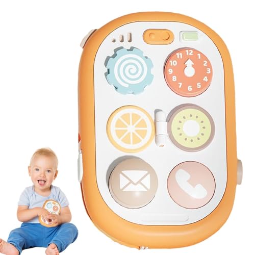 Telefon-Beißring für Kinder, Kinder-Telefonspielzeug, Spielzeug Handy Zahnen Sensorisches Spielzeug, Frühe Entwicklung, Zahnen und -Kinderspielzeug für Kinder, und Mädchen von Generisch