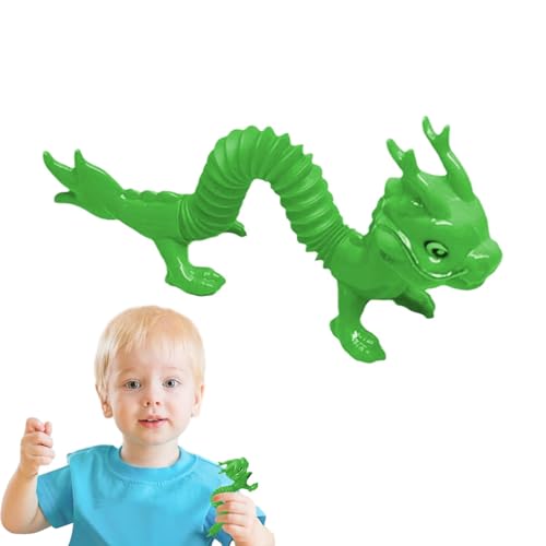 Teleskopspielzeug für Kinder, Pop Tube Animals | Drachen-Teleskop-Fidget-Spielzeug - Cartoon-Tierspielzeug, Partygeschenke, tragbares Zappelspielzeug für Klassenzimmerpreise von Generisch