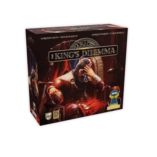 The King's Dilemma - Brettspiel für Erwachsene, kooperatives Entscheidungs- und Strategiespiel, Legacy-Spiel für 3-5 Spieler, 14+, immersives und erzählerisches Spielerlebnis | EN von Generisch