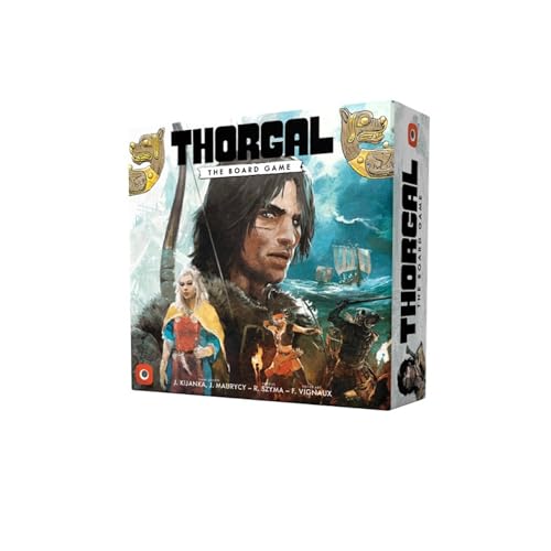 Thorgal: Das Brettspiel – Kooperatives Strategiespiel im Fantasy-Universum der Comics, Abenteuer- und Erkundungsspiel für 1–4 Spieler von Generisch