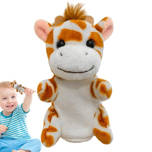 Tiere Fingerpuppe, Handpuppen für Kinder | 9cm/3,5 -Zoll -Plüsch -Fingerspielzeug | Geburtstag Osterkorb Stuffers, Theateraufführungsmittel für und Mädchen von Generisch