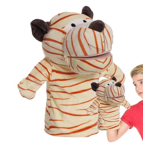 Tierpuppen, Tiere Fingerpuppe - 25 cm/9,84 Zoll niedliche Handpuppen,Theateraufführungsmittel, Bildungsgefüllte Tierpuppe für Rollenspiele Storytelling Vorschulunterricht von Generisch