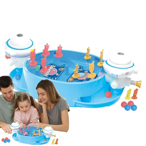 Tisch-Flipperspiel, Launch Ball-Brettspiel - Flipper-Brettspiel für Kinder,Leichtes, lehrreiches interaktives Ballspielzeug für Erwachsene, Familienspiele, Kinder, Jugendliche von Generisch