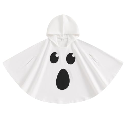 Toddler Geist Umhang - Halloween Cosplay Kapuzenumhang - Halloween Cosplay Kostüm Für Rollenspiel Aktivitäten Thematische Geburtstagsfeiern Kindergarten Karneval Toddler Geist Umhang - Halloween Cosplay Kapuzenumhang - Halloween Cosplay Kostüm Für Rollenspiel Aktivitäten Thematische Geburtstagsfeiern Kindergarten Karneval von Generisch