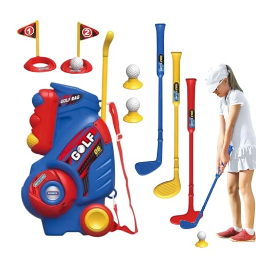 Toddler Golf Set, Portable Kids Golf Club Toy Kit, Backyard Sports Activity Game for Indoor Outdoor Practices, Birthday Holidays, Home Garden Training Girls Boys Toddler Golf Set, Portable Kids Golf Club Toy Kit, Backyard Sports Activity Game for Indoor Outdoor Practices, Birthday Holidays, Home Garden Training Girls Boys von Generisch