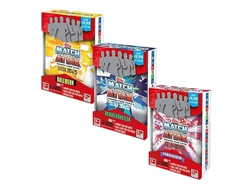 Topps Bundesliga Match Attax 2024/25 / 1x Mini TIN Set alle 3 verschiedenen Mini Tin´s von Generisch