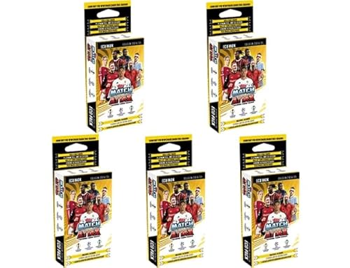 Topps Champions League Match Attax Saison 2024/25 – 5X Eco Pack Blister von Generisch