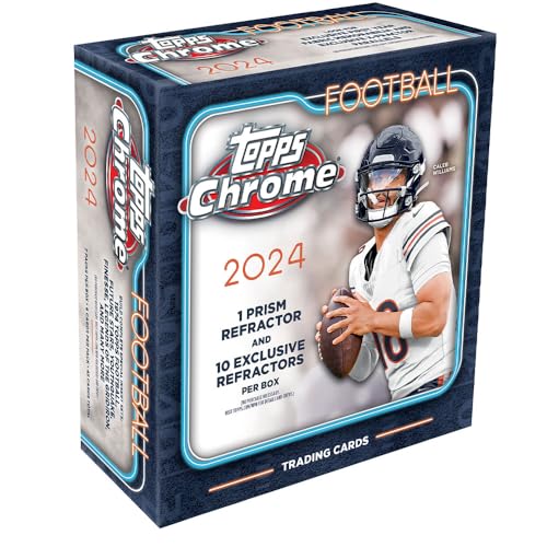 Topps Chrome Football 2024-1x Mega Box von Generisch