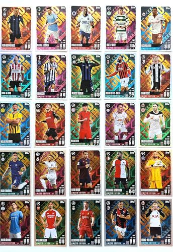 Topps Match Attax CL 2024/2025 - Set 25 Karten Limited Edition LE 3 - LE 27 NEU von Generisch