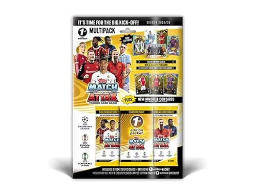 Topps Match Attax Trading Cards 2024/2025 – 1st. Ed. Multipack von Generisch