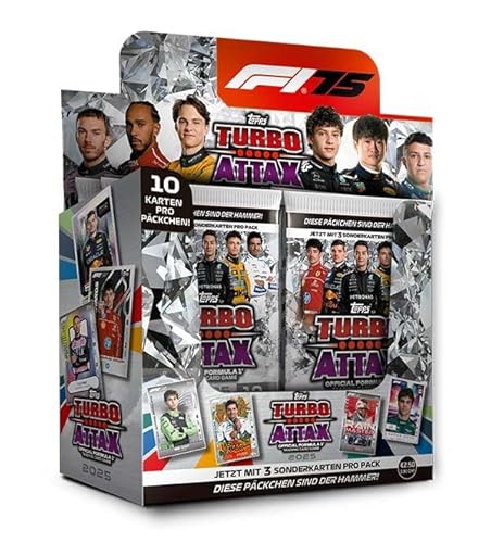 Topps Turbo Attax 2025 | 1x Display je 24 Boosterpacks mit je 10x Sammelkarten Topps Turbo Attax 2025 | 1x Display je 24 Boosterpacks mit je 10x Sammelkarten von Generisch