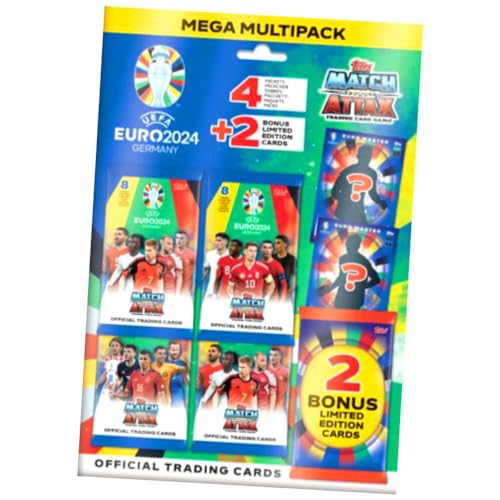 Topps UEFA Euro 2024 Trading Cards Germany Match Attax Karten - EM Sammelkarten - 1 Multipack von Match Attax