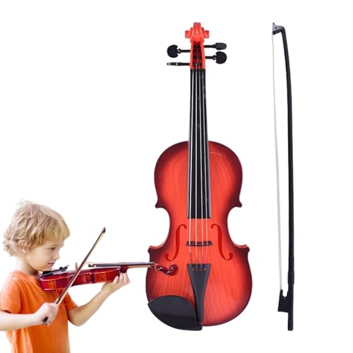 Toy Violin, Kids String Musical Instrument, 6.69x18.9 Inches Compact Design Realistic Beginner Violin Toys for Fun Learning Instruments, Home, Travel, Family Time, Birthday Gift Toy Violin, Kids String Musical Instrument, 6.69x18.9 Inches Compact Design Realistic Beginner Violin Toys for Fun Learning Instruments, Home, Travel, Family Time, Birthday Gift von Generisch