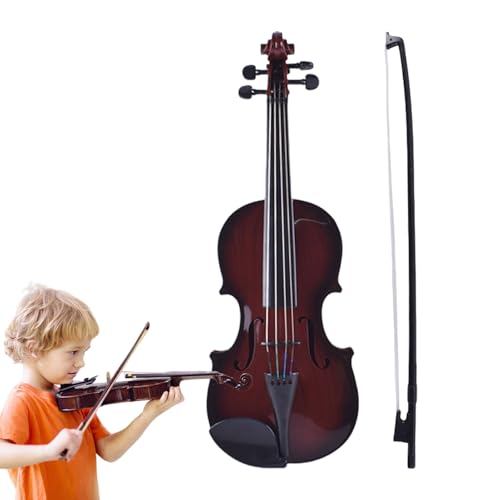 Toy Violin, Kids String Musical Instrument, 6.69x18.9 Inches Compact Design Realistic Beginner Violin Toys for Fun Learning Instruments, Home, Travel, Family Time, Birthday Gift Toy Violin, Kids String Musical Instrument, 6.69x18.9 Inches Compact Design Realistic Beginner Violin Toys for Fun Learning Instruments, Home, Travel, Family Time, Birthday Gift von Generisch