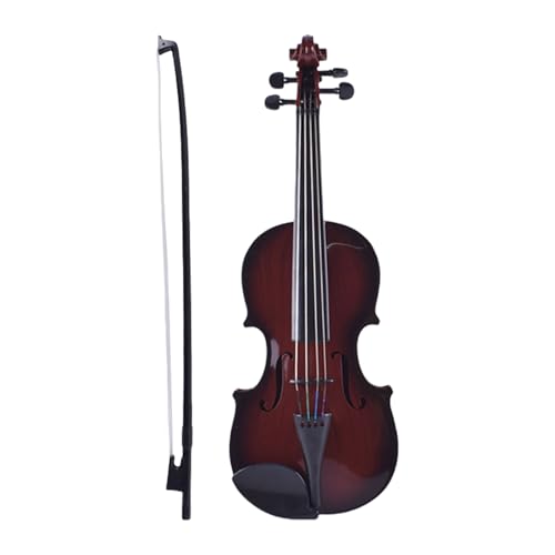 Toy Violin Instrument, Adjustable String Musical Toy for Kids Beginners, Realistic Learning Prop for Boys Girls Daily Practice Travel Birthday Gift Home Family Music Exploration Toy Violin Instrument, Adjustable String Musical Toy for Kids Beginners, Realistic Learning Prop for Boys Girls Daily Practice Travel Birthday Gift Home Family Music Exploration von Generisch