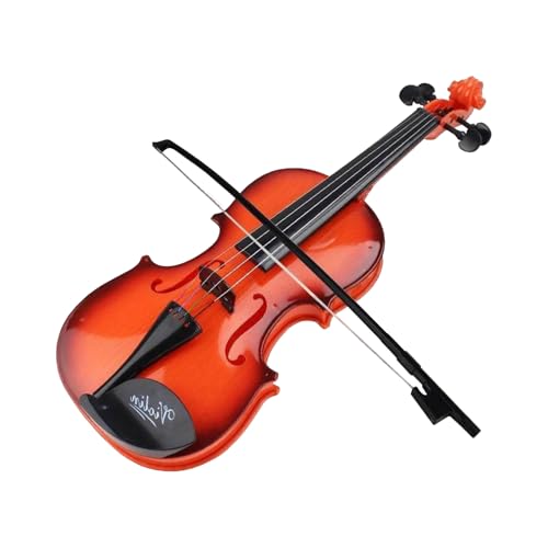 Toy Violin Instrument, Adjustable String Musical Toy for Kids Beginners, Realistic Learning Prop for Boys Girls Daily Practice Travel Birthday Gift Home Family Music Exploration Toy Violin Instrument, Adjustable String Musical Toy for Kids Beginners, Realistic Learning Prop for Boys Girls Daily Practice Travel Birthday Gift Home Family Music Exploration von Generisch
