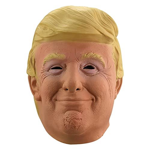 Trumps Maske, Realistische Trumps Maske Männer, Donald Trumps Kostüm, Donald Trumps Latexmaske, Trumps Realistische Kopfmasken, Trumps Halloween Gesichtsbedeckung von Generisch