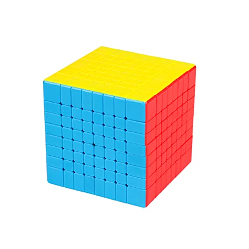 Ultra langlebiger Zauberwürfel 20,3 x 20,3 cm mit lebendigen Farben, glatter Geschwindigkeitswürfel für Denkaufgaben, flexibel und leicht zu drehen, 3D-Puzzlewürfel (70 mm) von Generisch