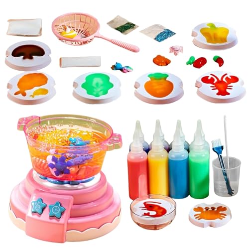 Ungiftiger Gel-Ballwerfer – Leichter Gel-Perlenblaster | Sommerliches Outdoor-Aktivitätsspielzeug, Outdoor-Wasserkampfspielzeug, Lustiges Wassergel-Set, Kreatives Handgefertigtes Wasserspielzeug Für J von Generisch