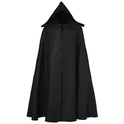 Unisex Mittelalterliche Kuttenmütze, Renaissance, spitz, Kapuze, Schal, Vintage, Gothic, Performance, Kleidung, Steampunk-Kostüm, Zubehör Unisex Mittelalterliche Kuttenmütze, Renaissance, spitz, Kapuze, Schal, Vintage, Gothic, Performance, Kleidung, Steampunk-Kostüm, Zubehör von Generisch