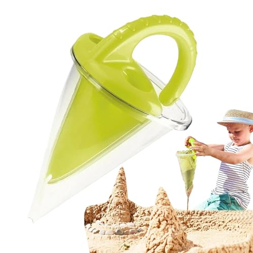 Verschüttender Trichter-Sand, Spilling Funnel Sand Water Mixing Toy, Verschüttender Trichter-Sandspielzeug, Spectacular Creations Sand Castle Building Beach Water Toy Für Kinder Im Alter Von 4–8 Jah von Generisch